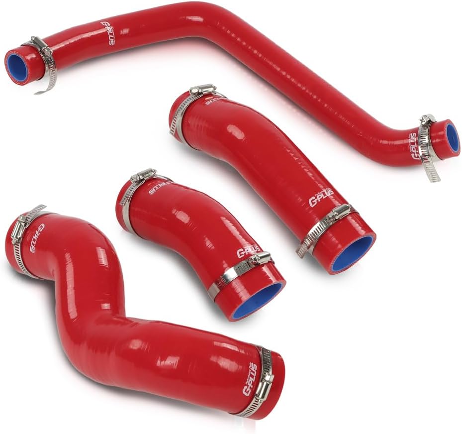 G-PLUS Engine Radiator Coolant Hoses and Clamp Kit Compatible with 1996-1999 Polaris Sportsman 500 .5411410, 8450050-305, 5411072, 3084938, 3085857 7080614. Black