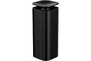 Black Push Down Pump Bottle for Nail Polish and Makeup Remover - 64432