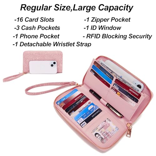 Image of Qiyuer Versatile Daily Purses with RFID Wallet for Women Tote Handbag Set | 3PCS, Fits 13 inch Tablet, Sturdy Vegan PU, Spacious, Work Use, Shoulder Satchel, Large Clutch Wallet, Makeup Bag, Ideal Gift