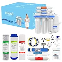 RO-150 6-stufiges Umkehrosmose System mit Alkaline pH+ Filter | 150 GPD hoher Durchfluss | Bleifreier Wasserhahn & lebensmittelgeeignete Materialien | Für Küche, Haushalt & reines Trinkwasser – Ansicht 8