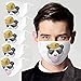 Produktbild Hochwertiges Erwachsene Waschbar Drucken Schutz zum Gesicht Mund Damen Herren Premium Design Wiederverwendbar 5pcs Kann Filter Einfügen