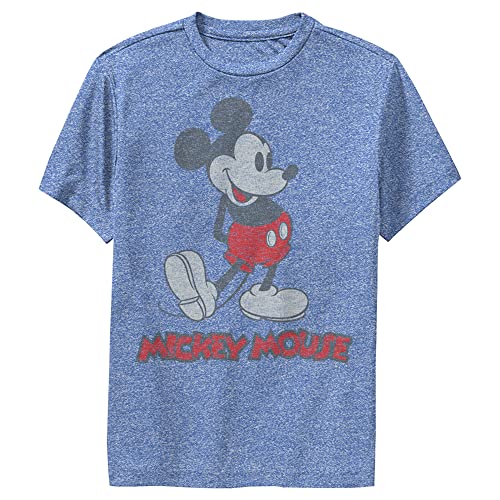 T-shirt Mickey Disney garçon bleu roi vêtement sport taille L