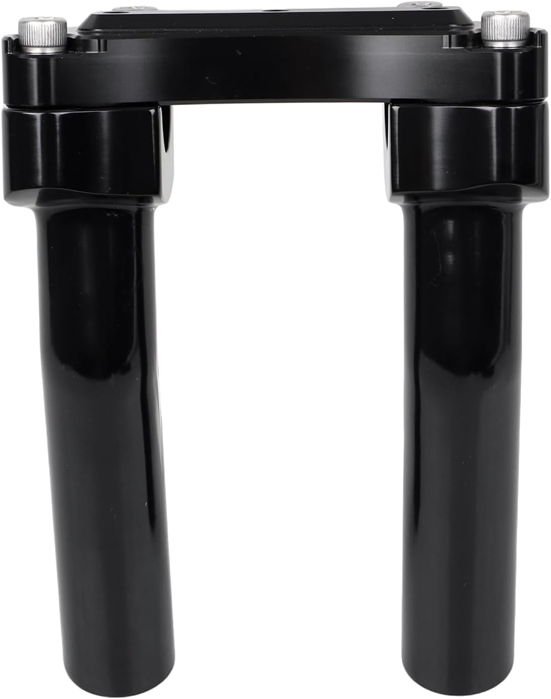 5.5" Tall Pullback Handlebar Riser 1" Top Clamp Compatible With Harley Dyna FXDWG FXDB Fat Street Bob Low Rider Sportster XL1200L,Black