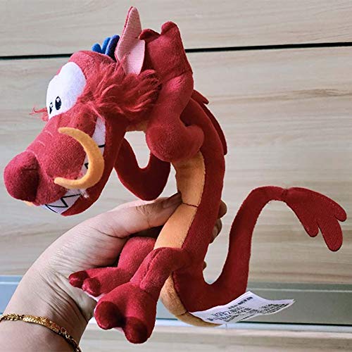 Ksydhwd Peluches Mulan Plush Mushu Plush Doll Toy 18cm