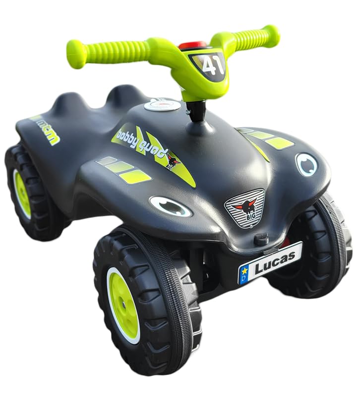 Schild passend für Bobbycar Modell Quad, individuelles Tretauto...