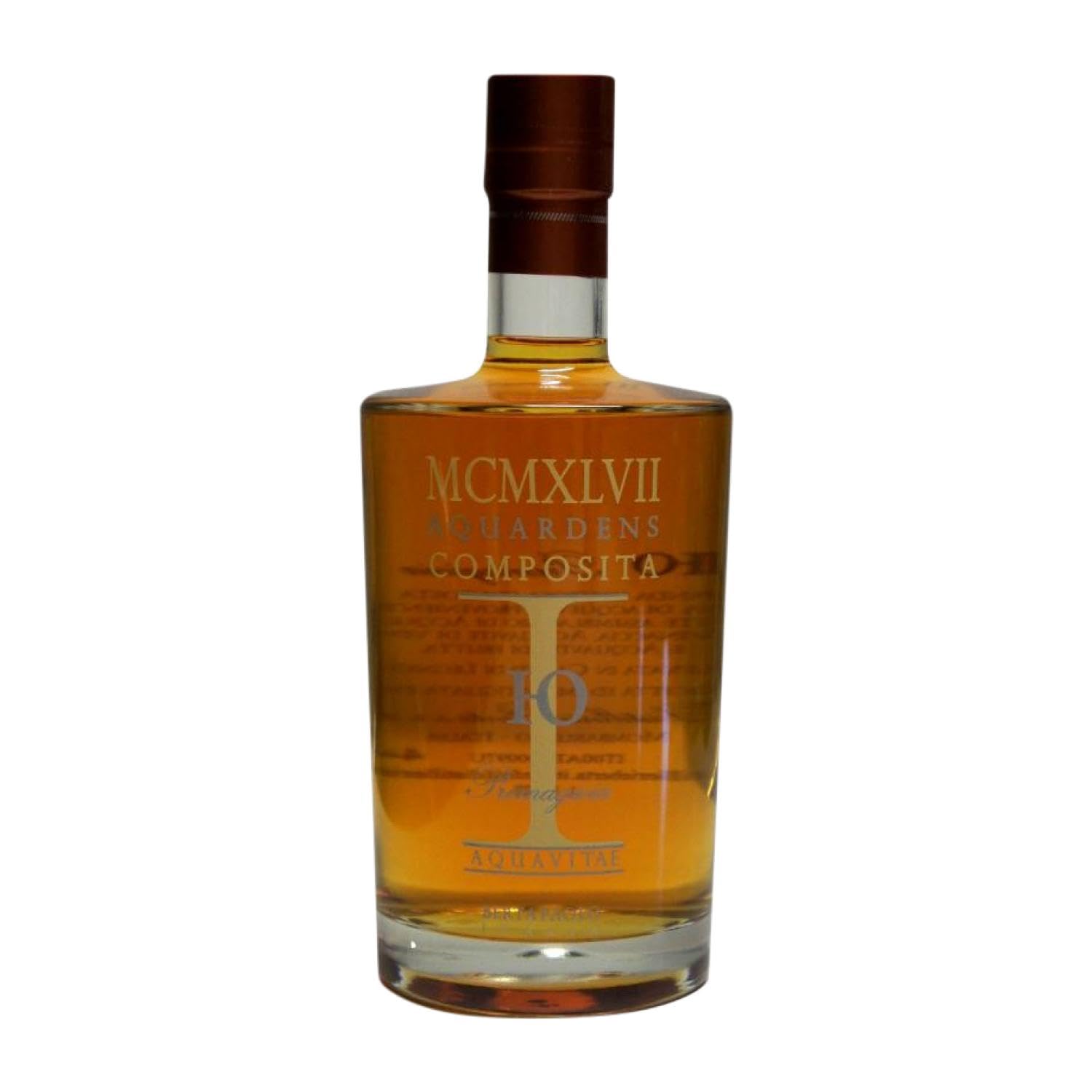 Grappa composita Berta "Primagioia" "Prima Gioia" "Aquardens" 0,70 lt.