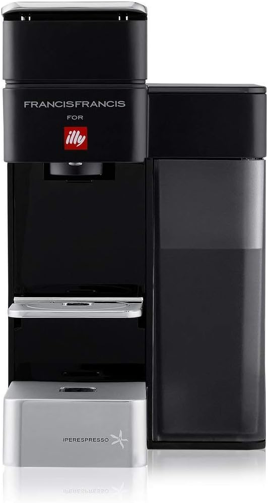Francis Francis Y5 Duo IperEspresso & Iper Coffee Capsule Machine - Black (Renewed)