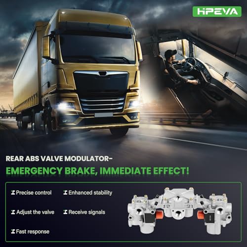 image for HPEVA Rear ABS Valve Modulator Compatible with Wabco,Fit for Mack,Fit 