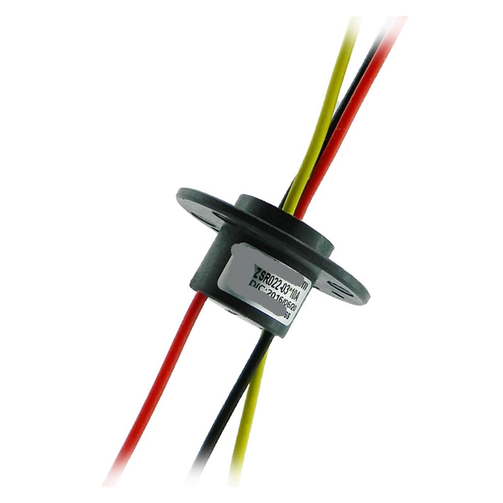 Silnik elektryczny do gramofonu ze szczotkami węglowymi, duży prąd przewodzący pierścień ślizgowy, ø22 mm, ZSR022-3X10A