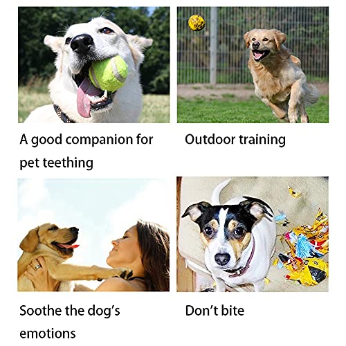 YANGSM Cani Masticare Giocattoli Naturale Gomma