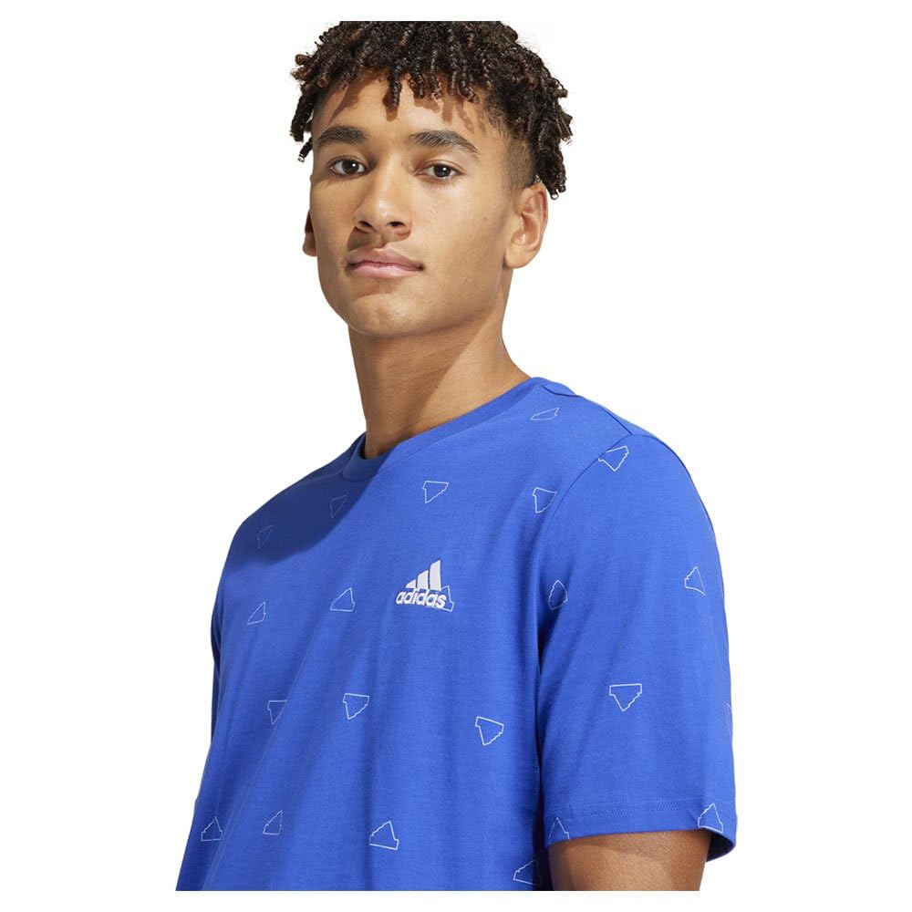 adidas T-shirt Mężczyźni Seasonal Essentials Monogram Graphic Tee