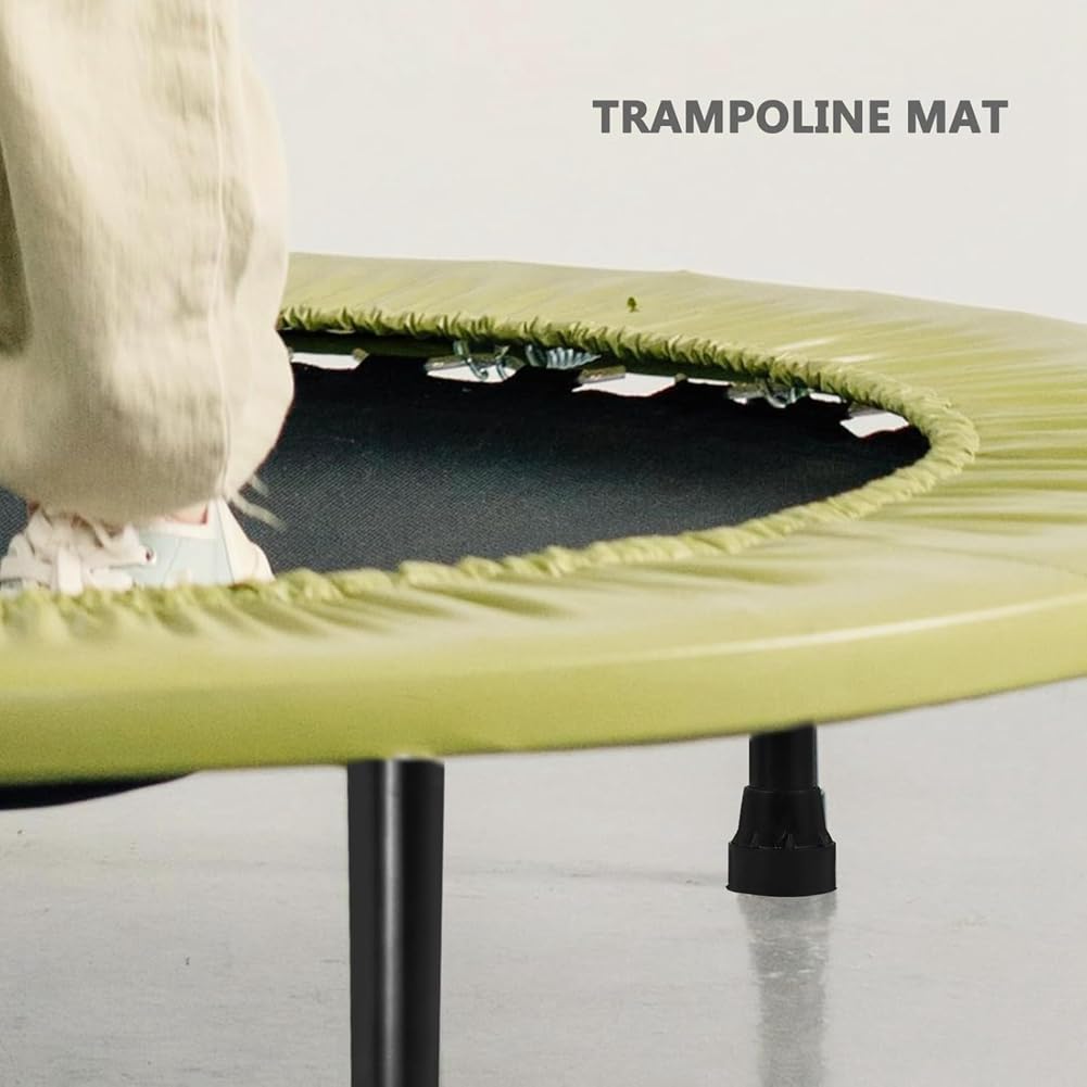 4-pak uniwersalnych nóżek zamiennych do trampoliny z osłonami, rurka do trampoliny, części do mini trampoliny, sprzęt do skoków dla zwiększonej stabilności i bezpieczeństwa