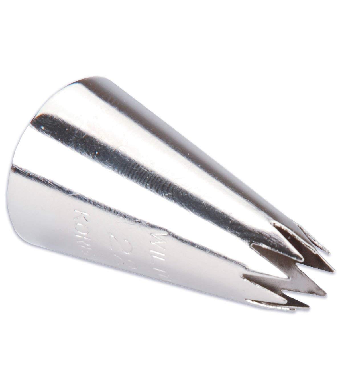 21-teiliges Spritztüllen-Set – Offene Sternform Für Muschelränder, Wirbel & Sterne, Inkl. Spritzbeutel
