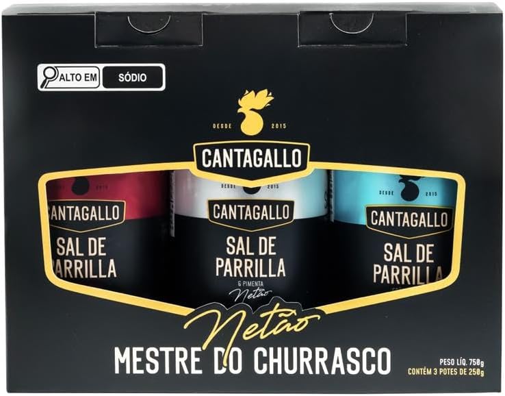 Kit Mestre do Churrasco CantaGallo by Netão