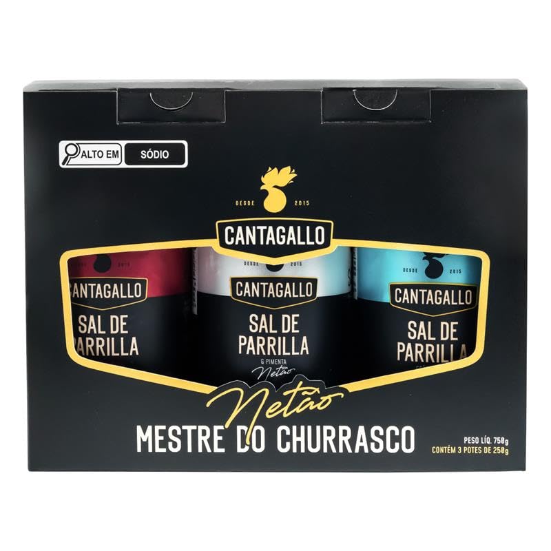 Kit Mestre do Churrasco CantaGallo by Netão