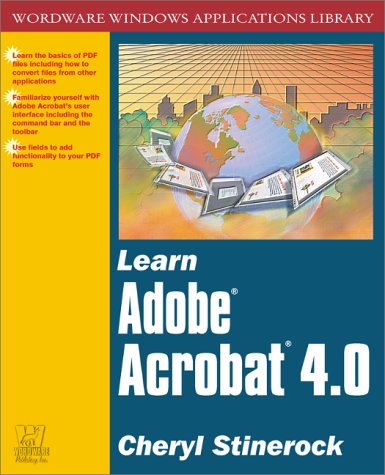 Buy Learn Adobe Acrobat 4.0 (Wordware Windows Applications Library) — BookShops.in