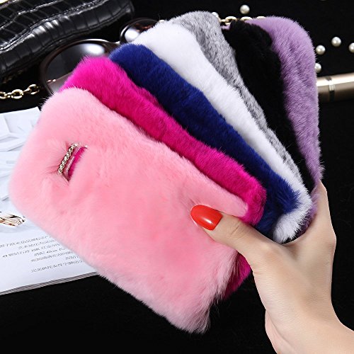 FLOVEME Custodia per Samsung S6 edge plus in Pelo