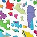 GeoToys GeoPuzzle, Latin America Jigsaw Puzzles, 50 Pc Geography Game & Map Puzzle, Educational Games & Kids Learning Activities, Puzzle Gifts for Children Ages 6-9, Fun Learning Toys for Kids