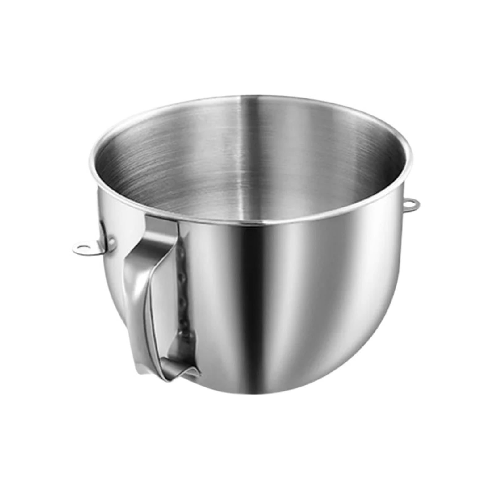 Ciotola for miscelatore in acciaio inossidabile A67Z 7QT, compatibilità con miscelatori testa inclinabile Kitchenaid KSM70SKXXV8 KSM70SKXXCA KSM70SKXXBK maniglia
