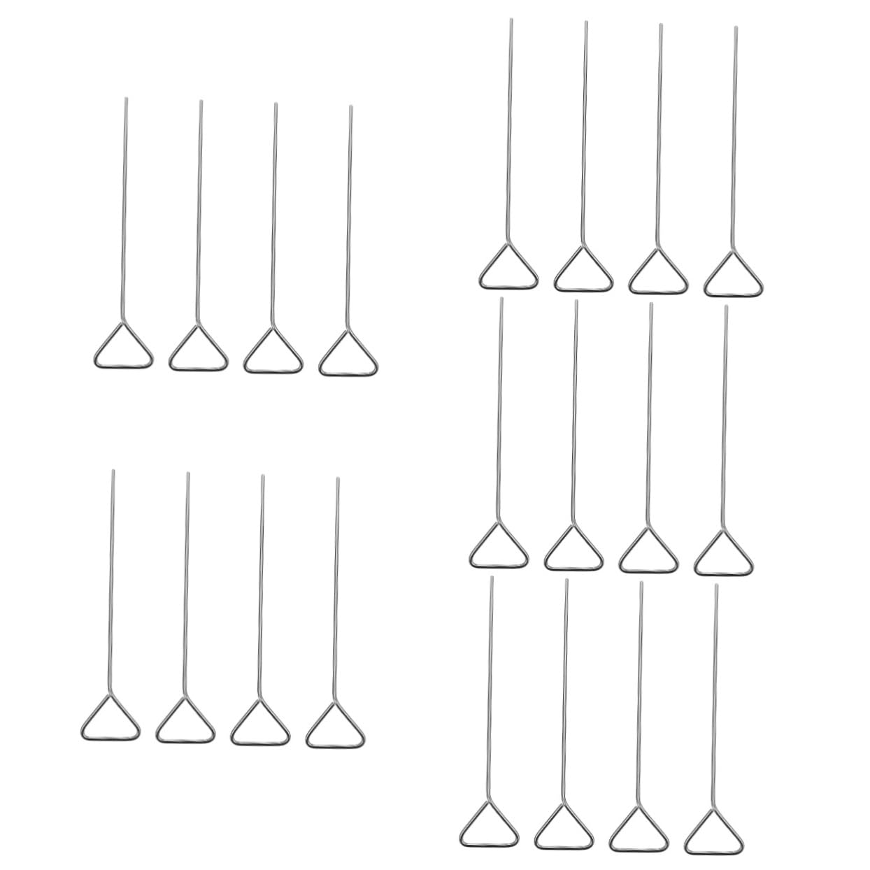 Cabilock 5 Set Spatole Professionali Inossidabile Per Spreading Cellule Da Laboratorio Per Applicazioni Scientifiche E Biologiche Con Punta Per Distribuzione Uniforme Della 4 Pezzi*5