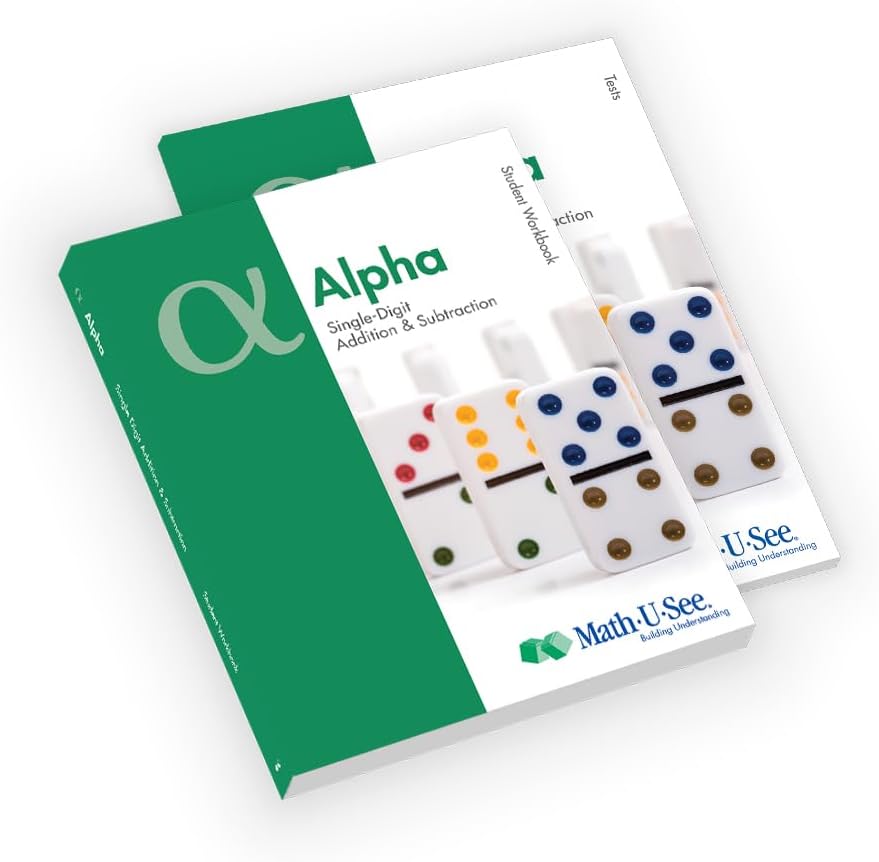 Math-U-See Alpha Student Pack