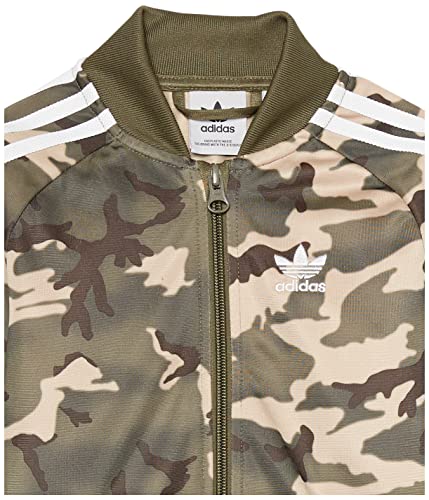 Adidas Originals Unisex Child Adicolor Superstar Tracksuit, Magic Beige/Multicolor (Camo), 4T Us #TOP1