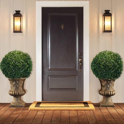 Bolas de plantas artificiales para jardín y salones modernos 8