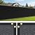 Keten 6X50FT Privacy Screen Fence, 170 GSM Heavy Duty Fencing Shade Cover with Brass Grommets, 90% Blockage Fence for Pool Garden Yard Backyard