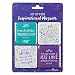 Inspirational Fridge Magnet Sets (2" Square/Set of 4, Positively Purple)