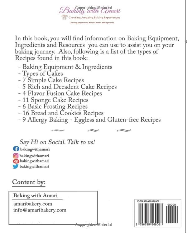 Miniatura 2 de Baking with Amari Recipe Book Cakes. Breads. Cookies. Easy-to-follow, Triple-Tested Recipes