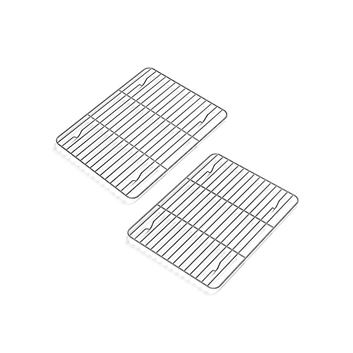Buy 2 Pack Cooling Rack for Baking Stainless Steel, Heavy Duty Wire