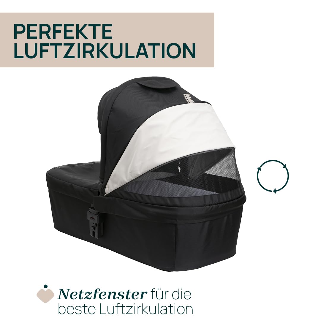 Chicco Seety Tragewanne für Kinderwagen, gepolstert, ohne Adapter, leicht