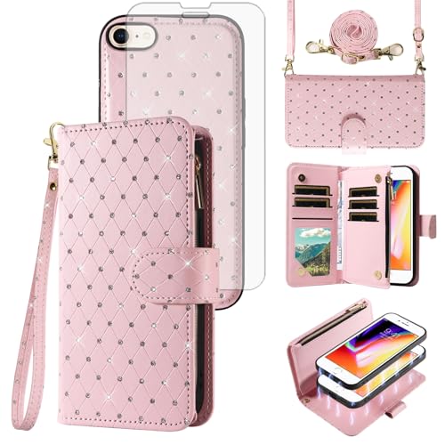Coque iP 7 Asuwish rose finition premium ajustement parfait