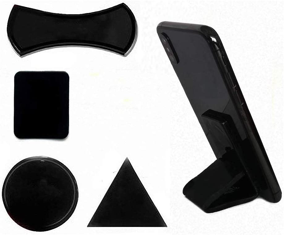 Aiwanto 5PCS Cellphone Multifunction Magic Anti-slip Gel Pads Mobile Holder Nano Gel Pad Use for Home Car Offie
