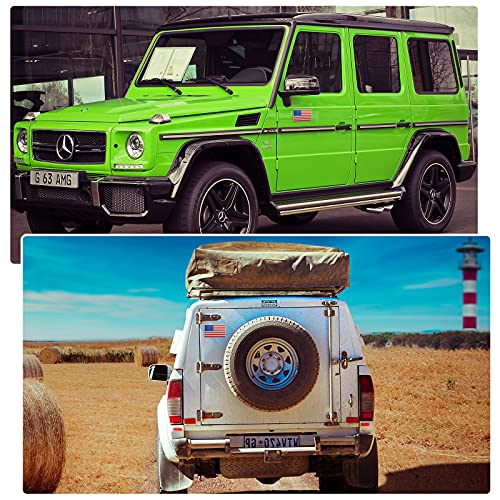 6 Pieces Flag Decal 3D Metal American Flag Sticker Decal Us Flag Emblem Sticker For Cars, Truck, Suv, Motorcycle, Rv, Scooter, Or Any Vehicle (Regular And Reverse Orientation,3.1 X 2 Inches) #TOP5