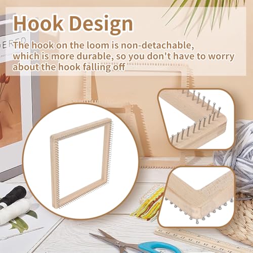 image for FOSA Wooden Knitting, Hand Craft, Knitting Board Tool, for DIY Weaving