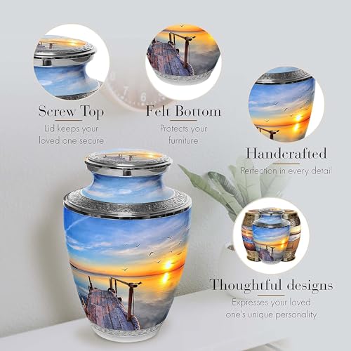 Image of Dock of the Bay Cremation Urns for Human Ashes Adult Male & Urns for Ashes