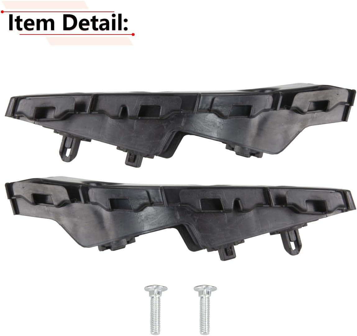 Front Bumper Bracket Compatible with Jeep Compass 2011 2012 2013 2014 2015 2016 2017 Year, for 5182596AC 5182597AC