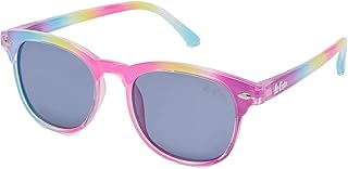 Gafas de sol polarizadas unisex para niños, lentes azules (LCK115C02), Colorido - arco iris, Talla única