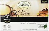 Twinings of London Chai Latte Tea K-Cups for Keurig, 12 Count (Pack of 1)
