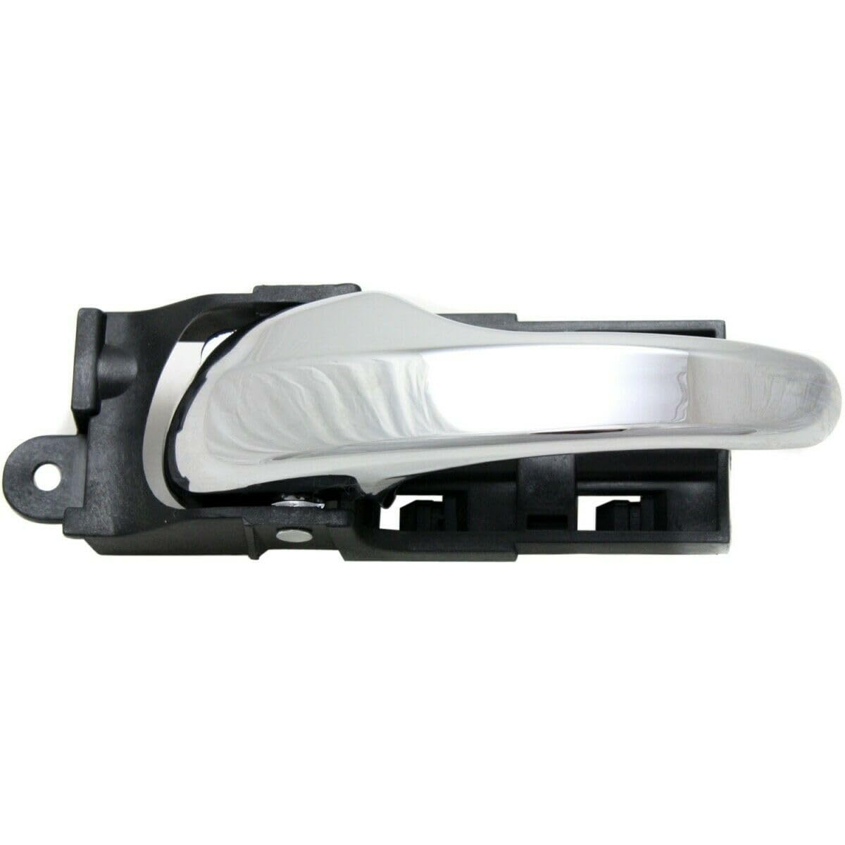 Pair Of Front Interior Door Handles For 1999-2003 Ford F-150 - Black Plastic, Direct Fit