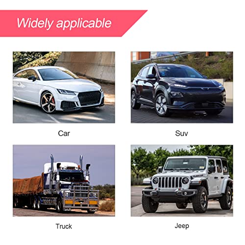 BLAU-GRUN-Universal-Car-Gear-Shift-Boot-Cover-Waterproof-Fabric-Shift-Boot-Dust-Cover-Suitable-for-Most-ManualAutomatic-Cars-Gray