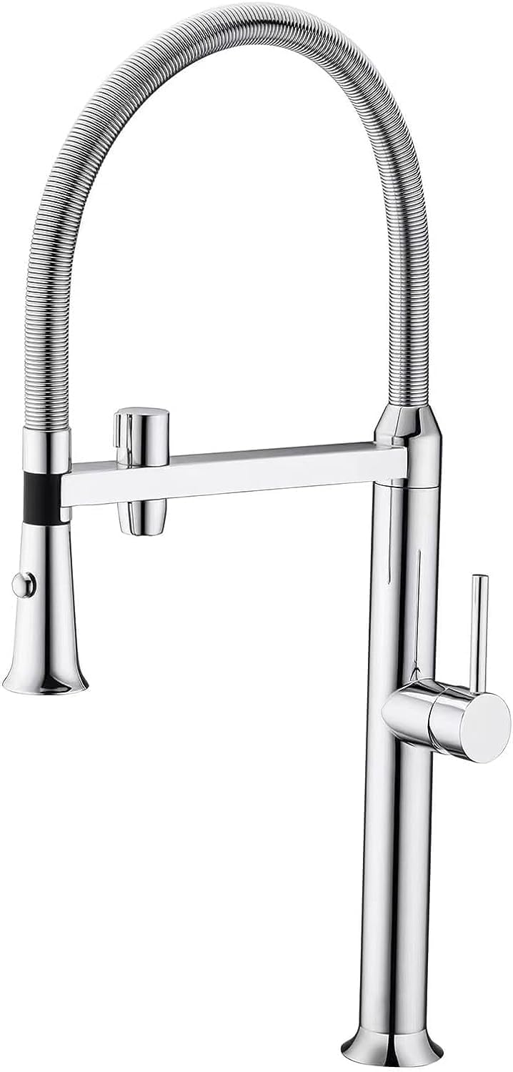 Robinet de cuisine 3 voies avec douche pour un confort quotidien au dessus de l'évier