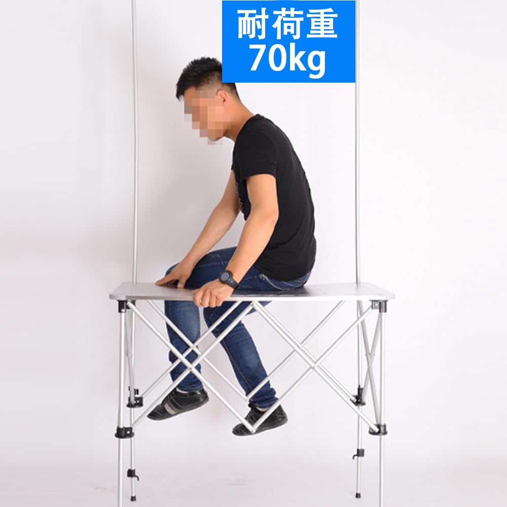Amazon | ノーブランド品 折りたたみ式屋台セット, 実演販売用テーブル
