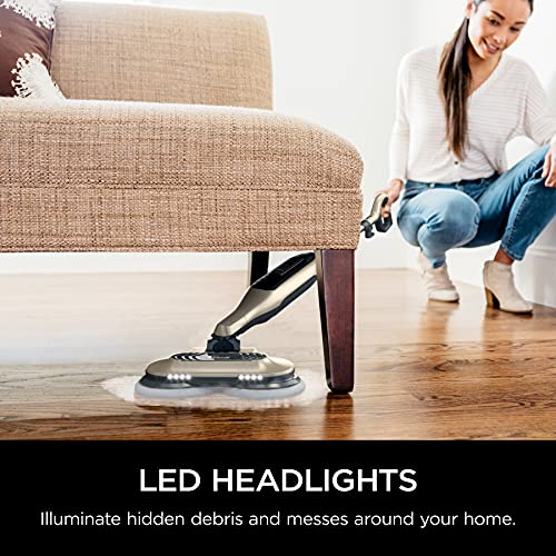 Shark S7001 Mop, Scrub & Sanitize at The Same Time, Designed for Hard Floors, with 4 Dirt Grip Soft Scrub Washable Pads, 3 Steam Modes & LED Headlights, Gold by Shark - Image 9