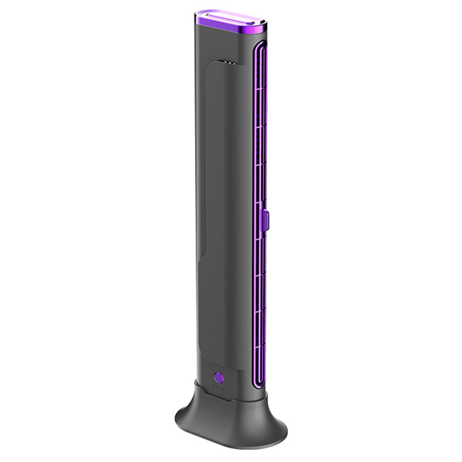EdirFtra Portable 2-in-1 Desktop & Hanging Bladeless Fan - Quiet USB Tower Fan