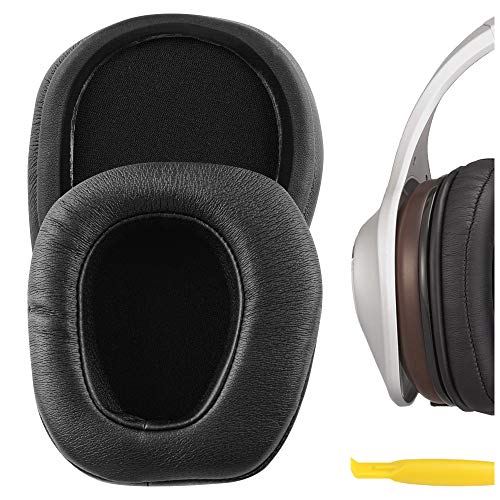 Almohadillas de reemplazo para auriculares DENON AH-D600, AH-D7100 de GEEKRIA (Negro) miniatura 1