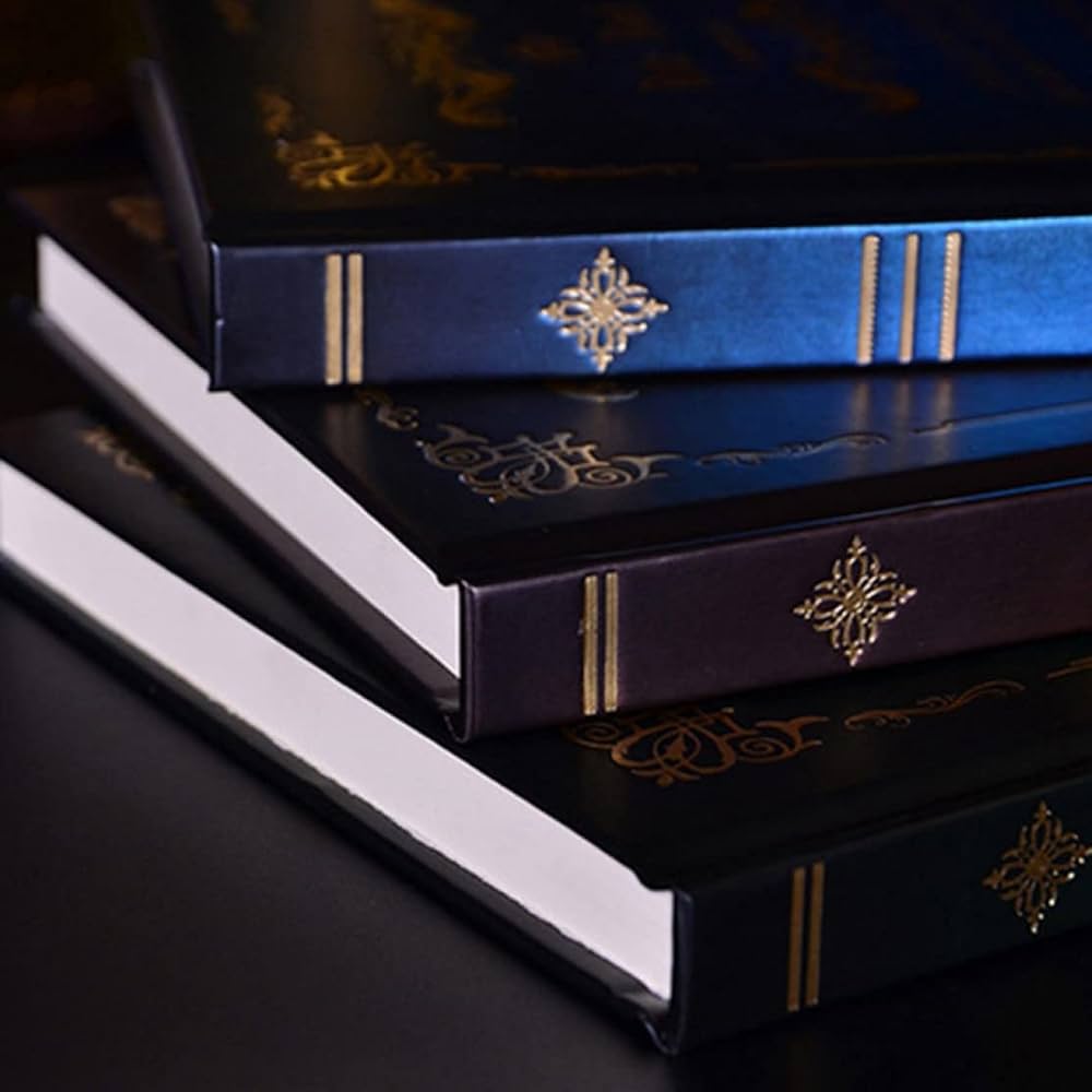 Amazon.co.jp: QQZSG ノート アンティーク ミニサイズ 罫線