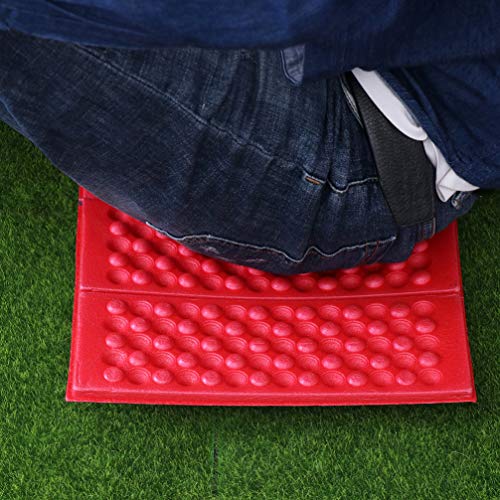 BESPORTBLE, 2 peças, tapete de acampamento leve, portátil, dobrável, espuma para sentar, impermeável