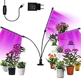painel led panel 1000w ? full spectrum 【Lámpara de crecimiento de 3 cabezales】: diseño de 3 cabezas, los tres brazos de la lámpara son flexibles, para ajustar el ángulo y la altura a voluntad, para expandir el área de irradiación, puede dirigir la radiación directamente a la planta. Gracias a la abrazadera en la parte inferior, la lámpara se puede conectar fácilmente a una placa o similar. Adjuntado.